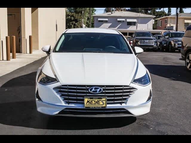 2022 Hyundai Sonata Hybrid Blue