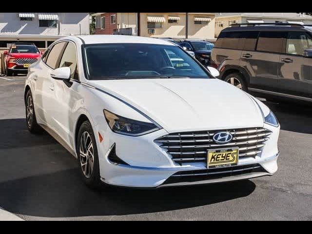 2022 Hyundai Sonata Hybrid Blue