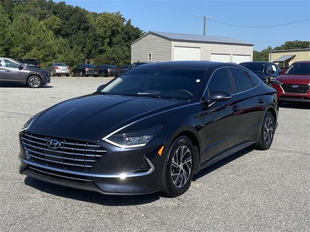 2022 Hyundai Sonata Hybrid Blue