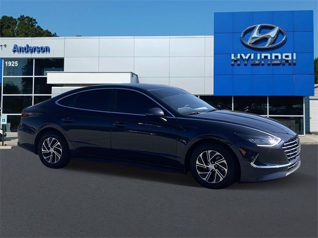 2022 Hyundai Sonata Hybrid Blue