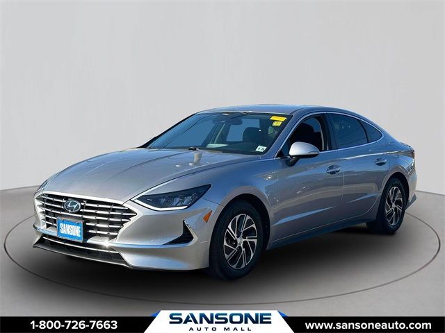 2022 Hyundai Sonata Hybrid Blue