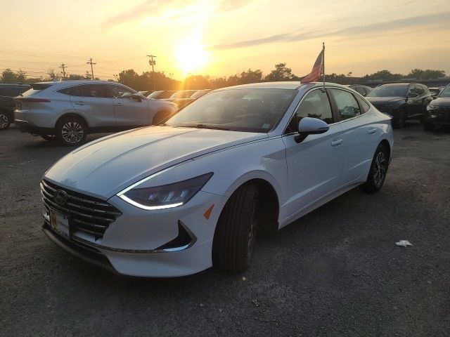 2022 Hyundai Sonata Hybrid Blue