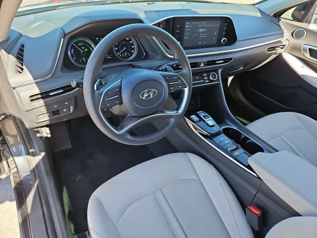 2022 Hyundai Sonata Hybrid Blue