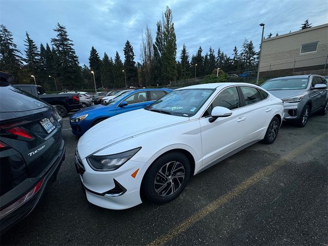 2022 Hyundai Sonata Hybrid Blue