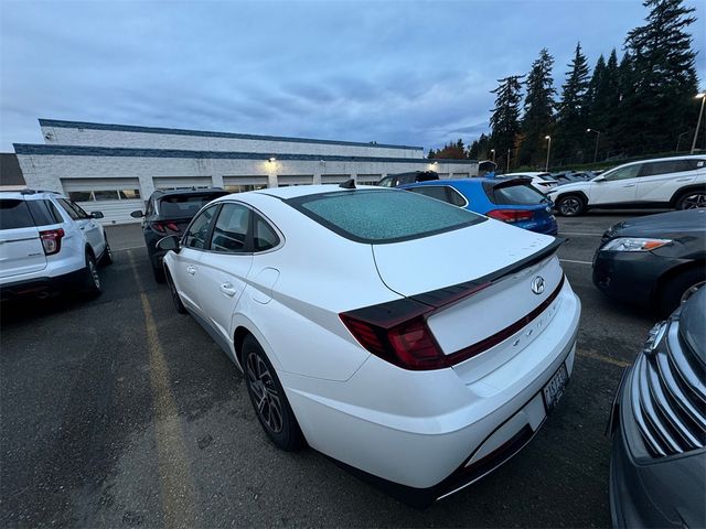 2022 Hyundai Sonata Hybrid Blue