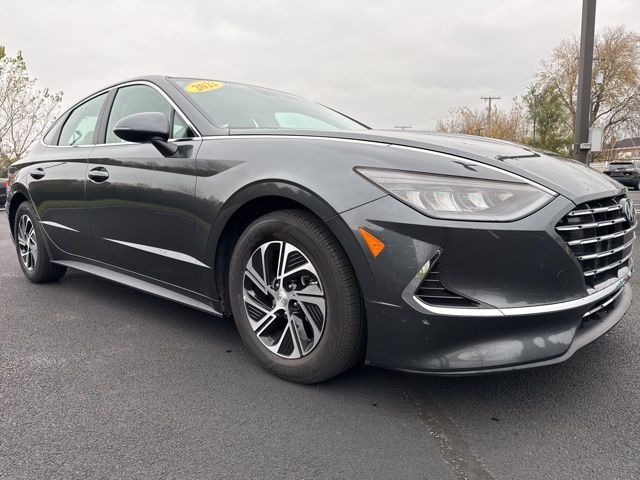 2022 Hyundai Sonata Hybrid Blue