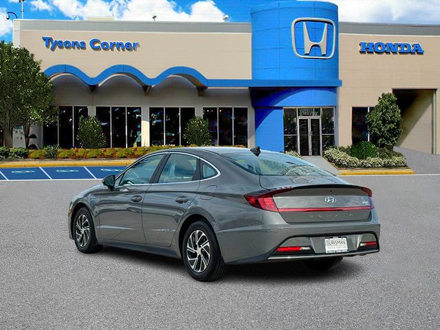 2022 Hyundai Sonata Hybrid Blue