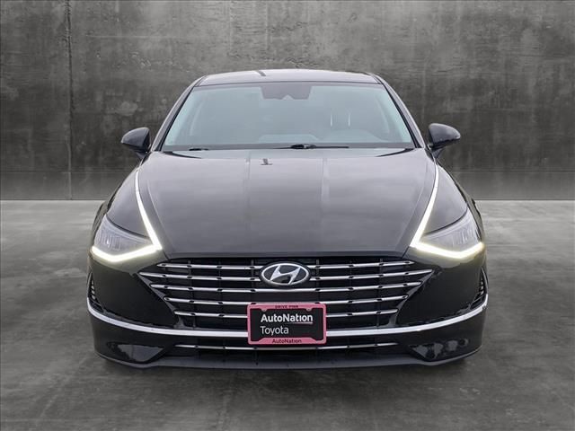 2022 Hyundai Sonata Hybrid Blue