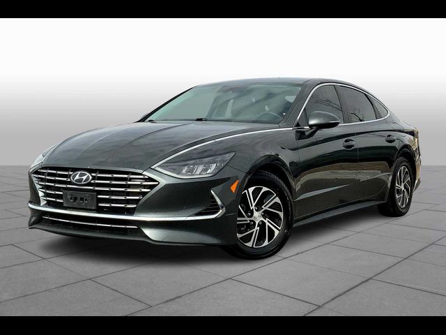 2022 Hyundai Sonata Hybrid Blue