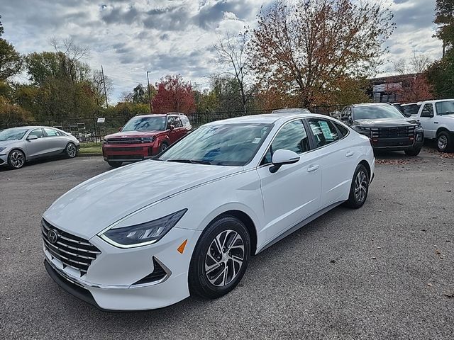 2022 Hyundai Sonata Hybrid Blue