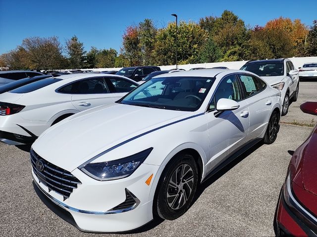 2022 Hyundai Sonata Hybrid Blue