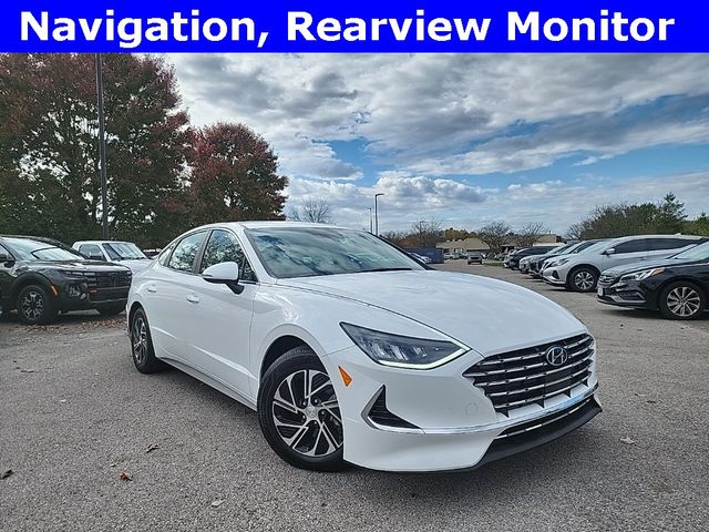 2022 Hyundai Sonata Hybrid Blue