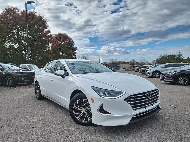 2022 Hyundai Sonata Hybrid Blue