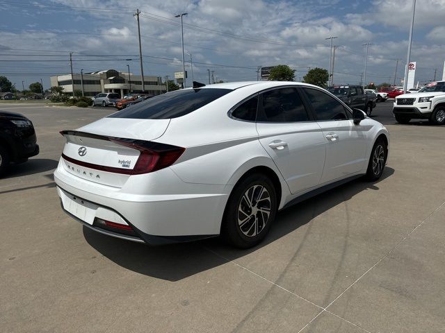 2022 Hyundai Sonata Hybrid Blue