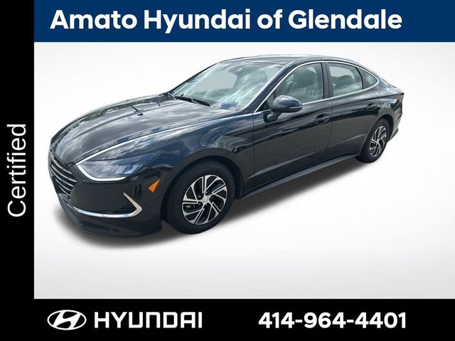 2022 Hyundai Sonata Hybrid Blue