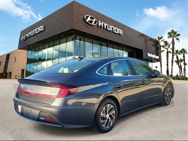 2022 Hyundai Sonata Hybrid Blue