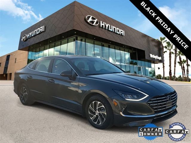 2022 Hyundai Sonata Hybrid Blue