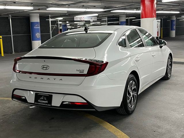 2022 Hyundai Sonata Hybrid Blue