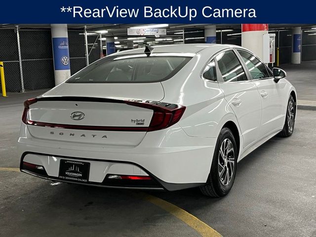 2022 Hyundai Sonata Hybrid Blue