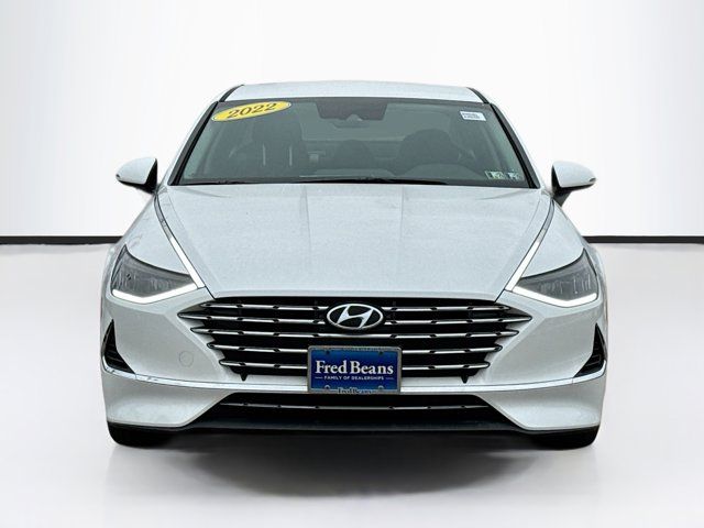 2022 Hyundai Sonata Hybrid Blue