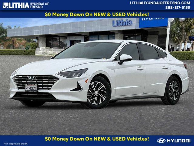 2022 Hyundai Sonata Hybrid Blue