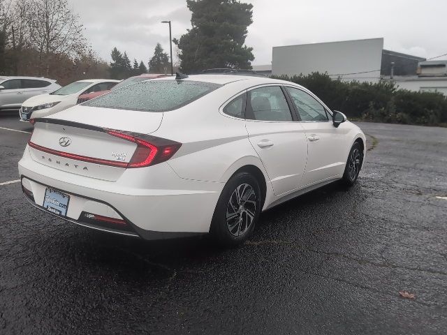 2022 Hyundai Sonata Hybrid Blue