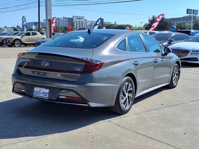 2022 Hyundai Sonata Hybrid Blue