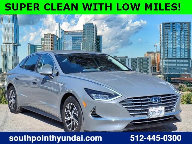 2022 Hyundai Sonata Hybrid Blue