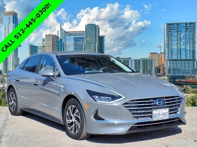 2022 Hyundai Sonata Hybrid Blue