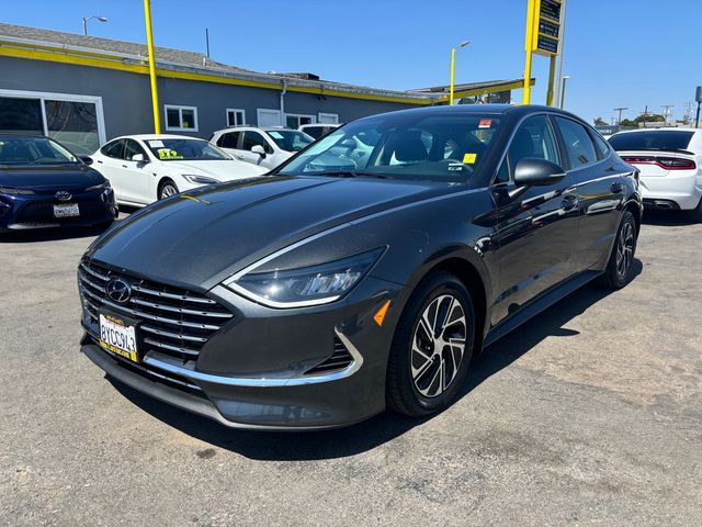 2022 Hyundai Sonata Hybrid Blue