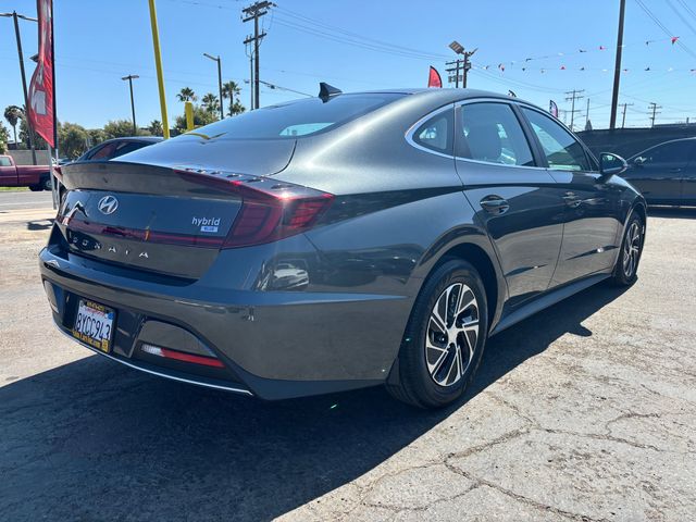 2022 Hyundai Sonata Hybrid Blue