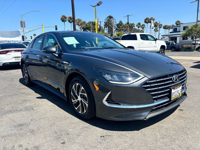 2022 Hyundai Sonata Hybrid Blue