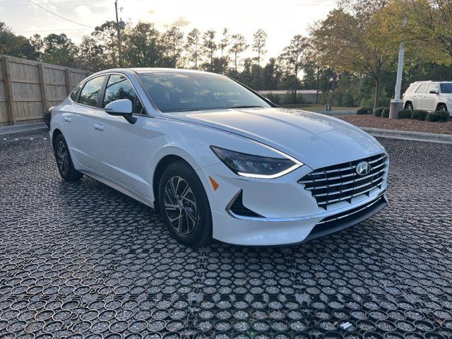 2022 Hyundai Sonata Hybrid Blue