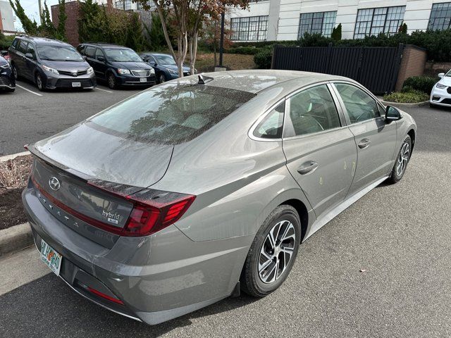 2022 Hyundai Sonata Hybrid Blue