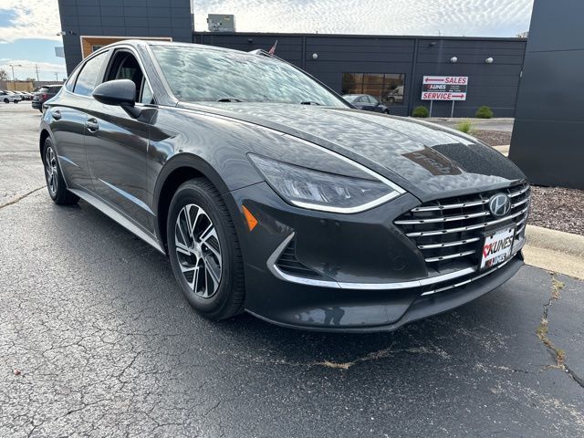 2022 Hyundai Sonata Hybrid Blue