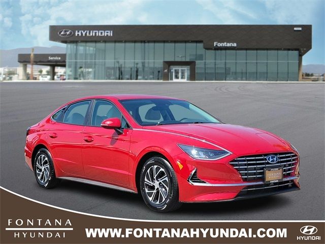 2022 Hyundai Sonata Hybrid Blue