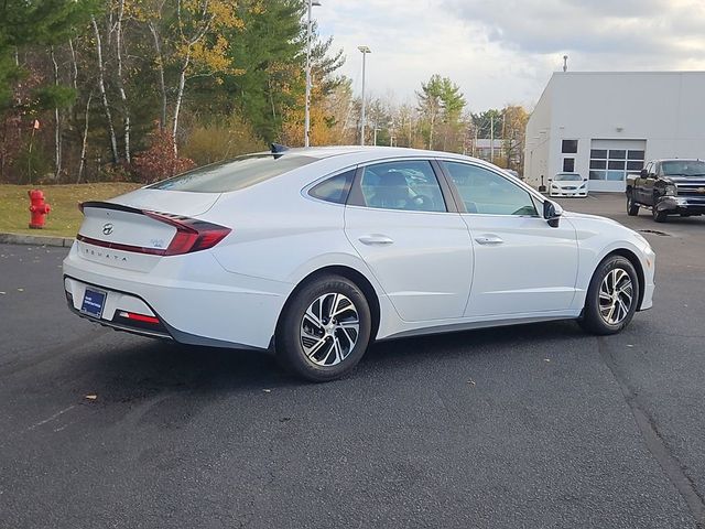 2022 Hyundai Sonata Hybrid Blue