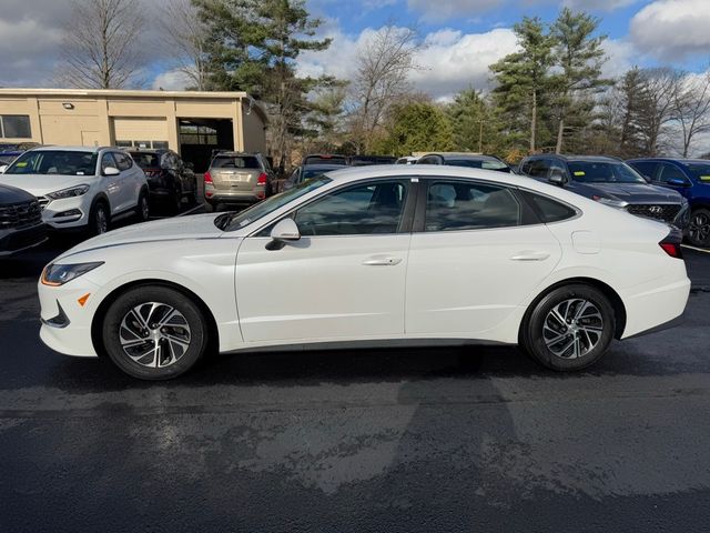 2022 Hyundai Sonata Hybrid Blue