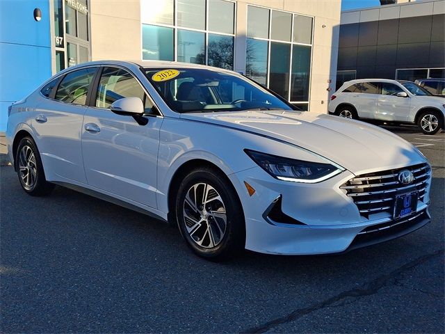 2022 Hyundai Sonata Hybrid Blue