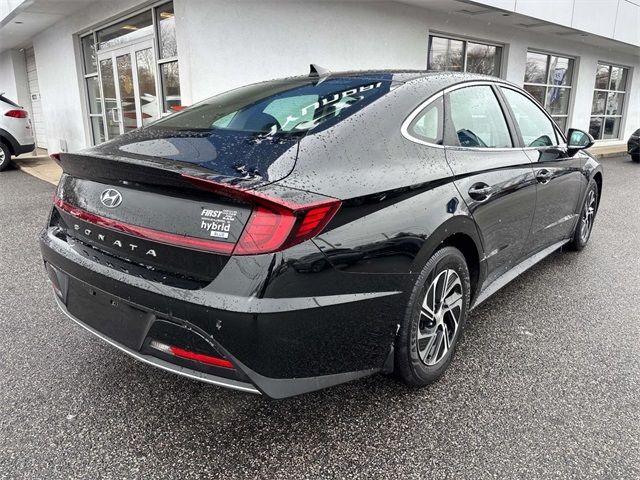 2022 Hyundai Sonata Hybrid Blue