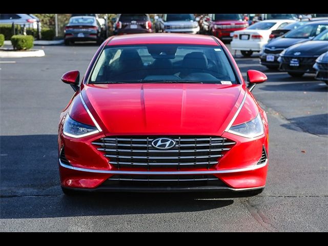 2022 Hyundai Sonata Hybrid Blue