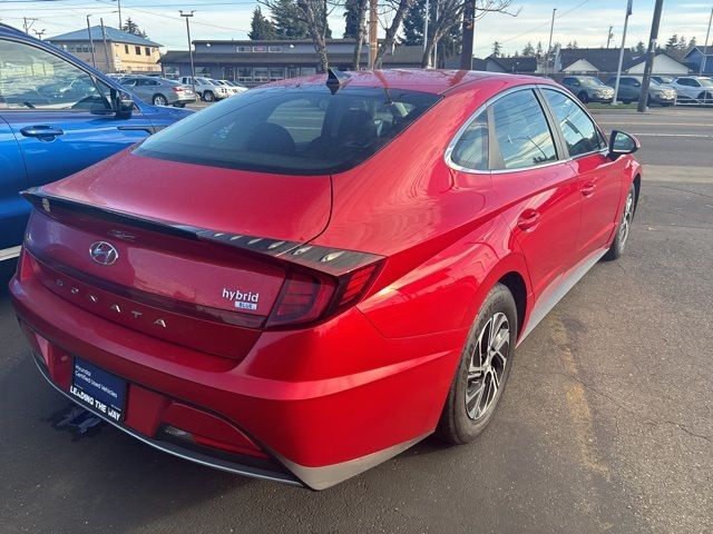 2022 Hyundai Sonata Hybrid Blue