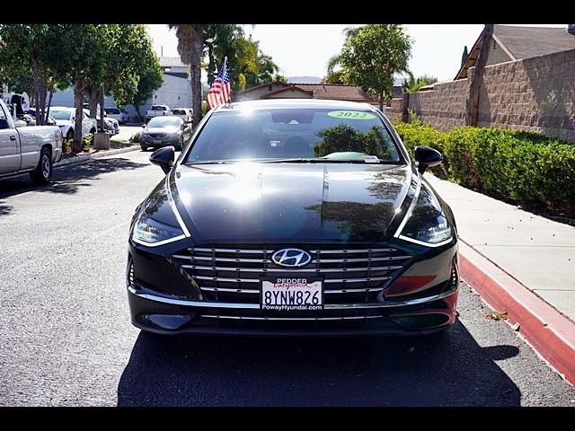 2022 Hyundai Sonata Hybrid Blue