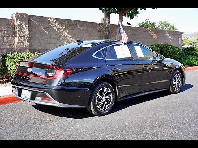 2022 Hyundai Sonata Hybrid Blue