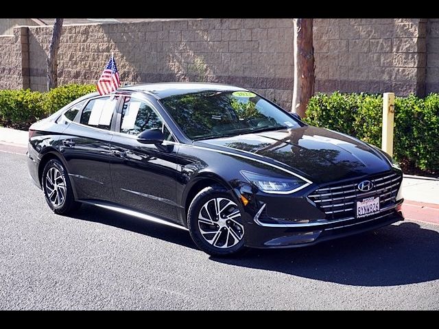 2022 Hyundai Sonata Hybrid Blue