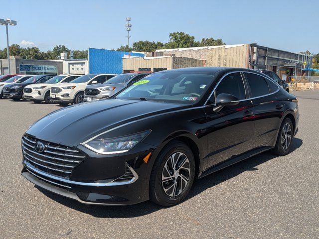 2022 Hyundai Sonata Hybrid Blue