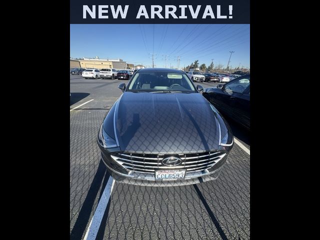 2022 Hyundai Sonata Hybrid Blue