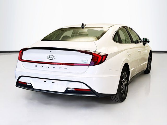 2022 Hyundai Sonata Hybrid Blue