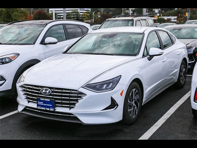 2022 Hyundai Sonata Hybrid Blue