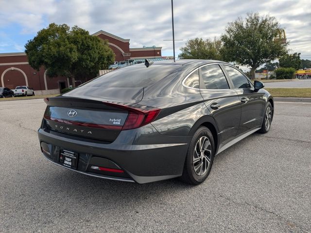 2022 Hyundai Sonata Hybrid Blue